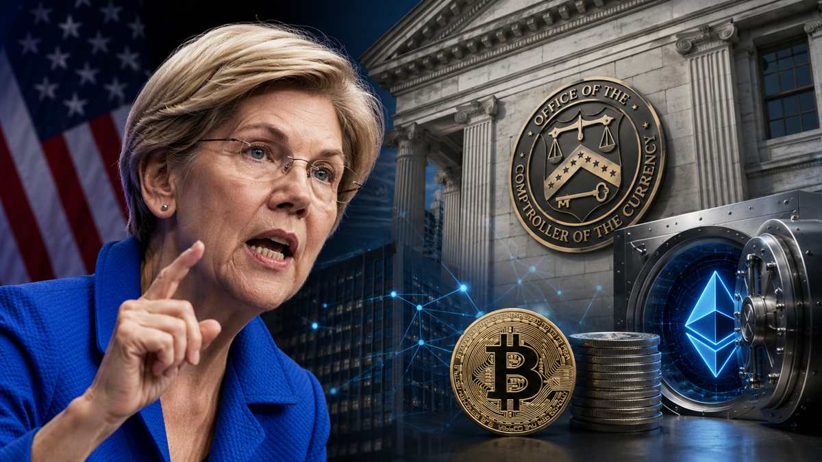Senator Warren Accuses OCC of Approving Unqualified Crypto Banks in New Letter to Regulator