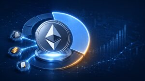 Tokenized ETFs reached $441.9M across 651 products, with Ethereum holding 72.6% and Ondo leading issuer share.