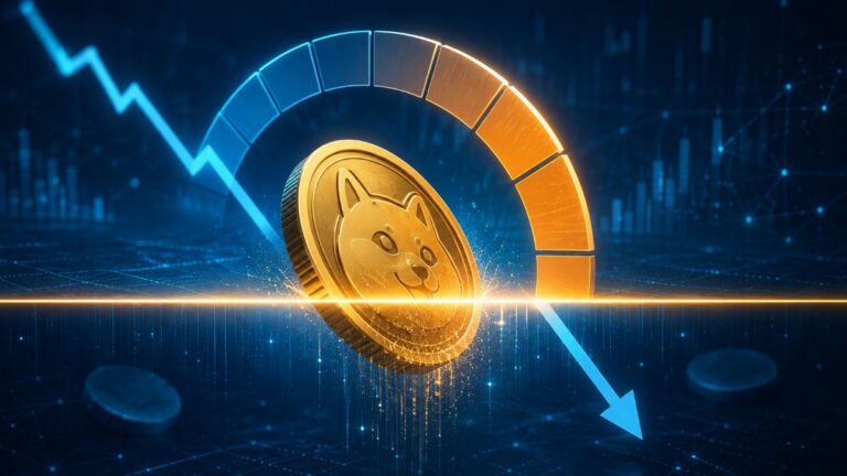 Dogecoin faces a $0.10 May close test as Polymarket odds, weak momentum and $0.12 resistance pressure DOGE sentiment.