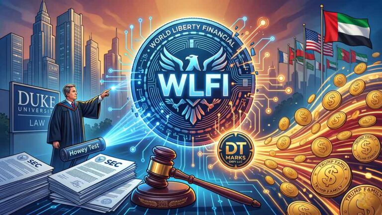 Lee Reiners, an expert at Duke University, points out that World Liberty Financial may have issued unregistered securities