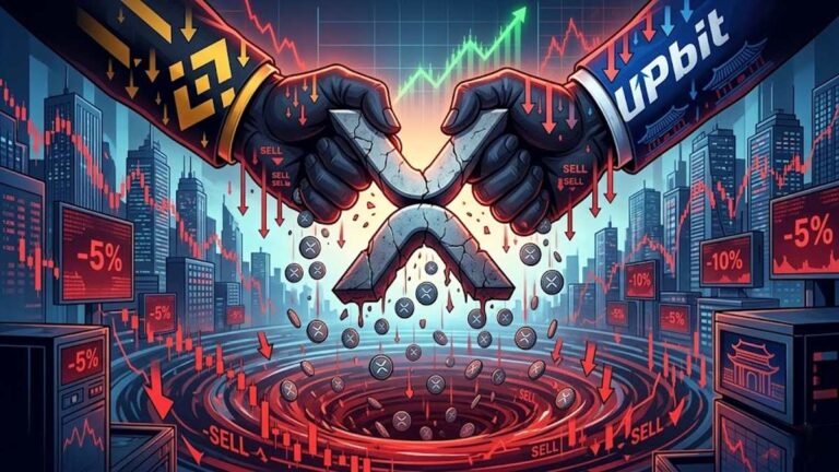 The supply of XRP on Binance and Upbit increased significantly over the last 24 hours
