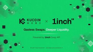 KuCoin Web3 Wallet Integrates 1inch Swap API to Power WalletāNative RWA and Crypto Swaps