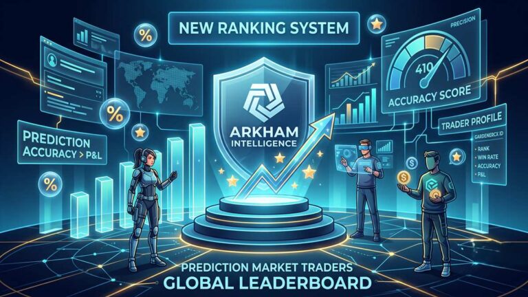 Arkhamāa ranking system for prediction market traders
