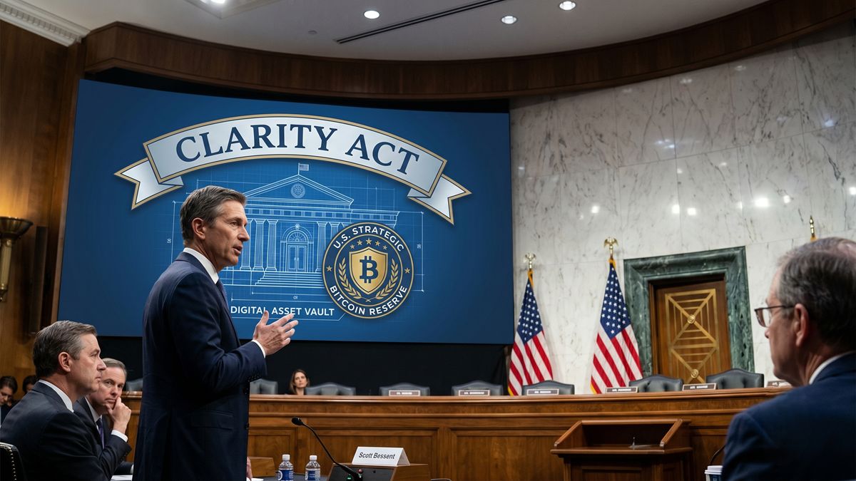 The US Treasury is accelerating the creation of the Bitcoin strategic reserve and pushing forward with the Clarity Act