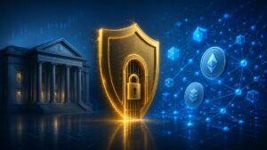 Big banks remain cautious on DeFi as executives say hacks, bridges and custody gaps must improve before institutional adoption grows.