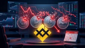 Binance removes four crypto assets-