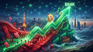 Bitcoin surpasses $64,000 following $282 million in liquidations within the derivatives market