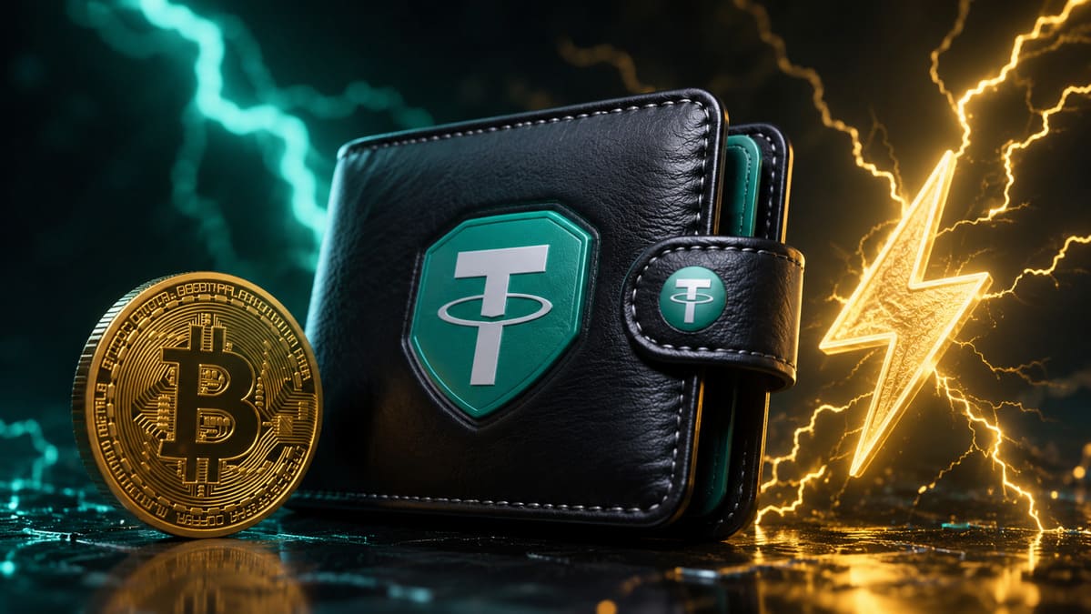 Tether Wallet Adds Lightning Network Support in Version 1.4