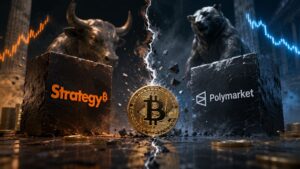 Backlash Erupts on Polymarket After Conflicting Calls on Strategy Bitcoin Sale