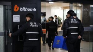 Bithumb Raided by Police After Claims That Lawmaker Kim Byung‑gi Sought Jobs for His Son