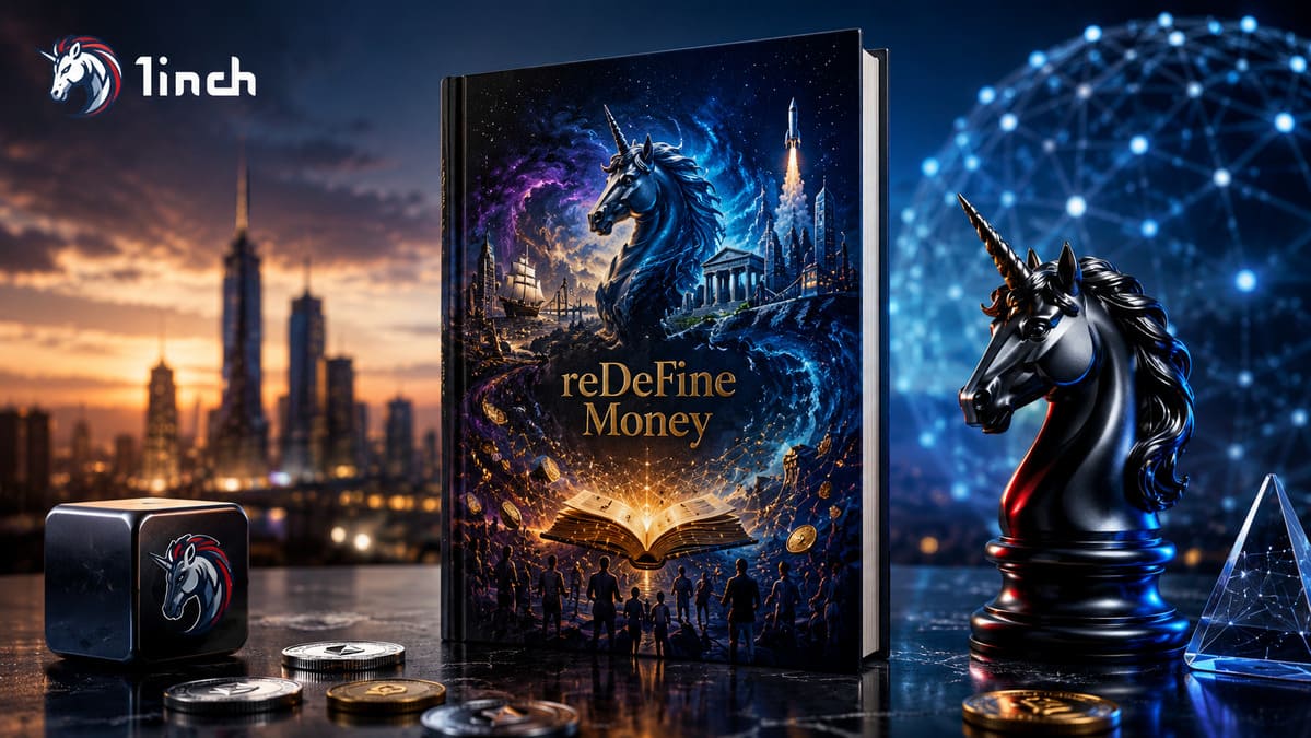 1inch Releases reDeFine Money, a Book Chronicling the Drama and Breakthroughs of DeFi