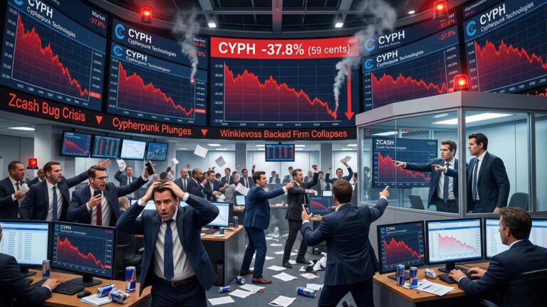 Cypherpunk sales plummet by almost 40%