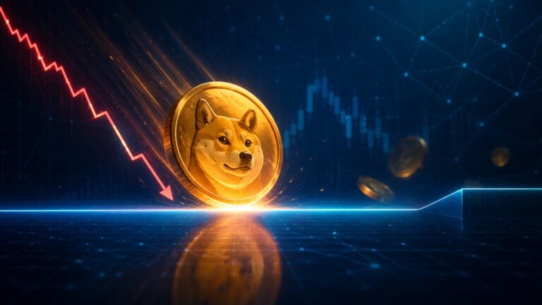 Dogecoin tests lower channel support after hitting $0.0883, with traders watching $0.084, $0.080, $0.1019 and $0.067.
