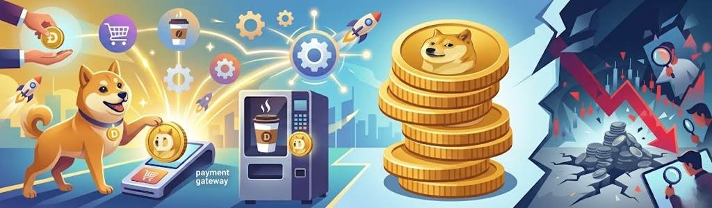 Timothy Stebbing, director of the Dogecoin Foundation, emphasizes that Dogecoin's usefulness in the real economy outweighs the relevance of its volatility.