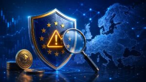 ESMA says EU crypto clients should be served through MiCA-authorized entities as Binance faces scrutiny before enforcement.