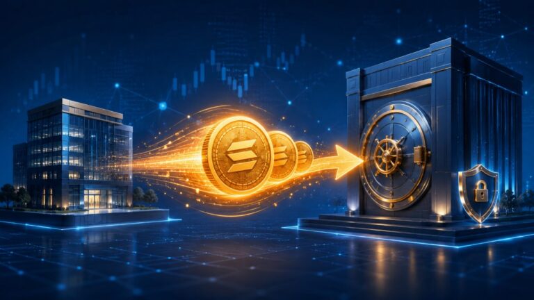 Forward Industries moves 455,784 SOL to Coinbase Prime as its Solana treasury faces heavy unrealized losses.
