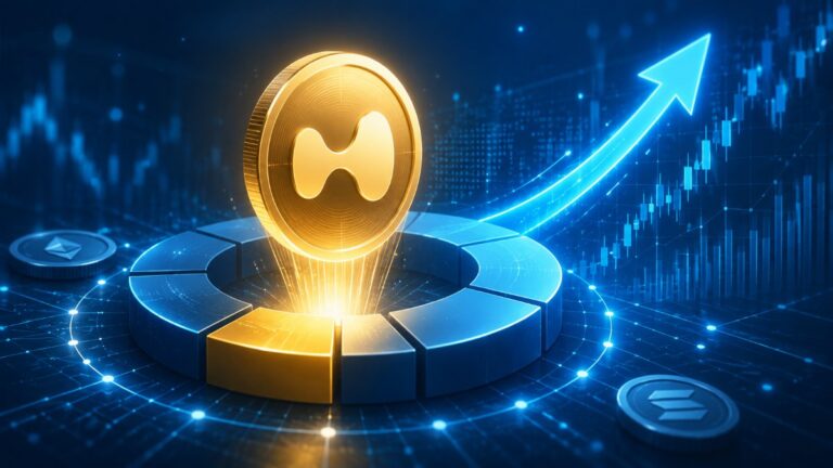 Hyperliquid reached a record 7.6% share of total perpetuals volume, signaling growing influence in the derivatives market.