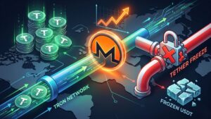 Tether froze $72 million worth of USDT in a Tron network wallet