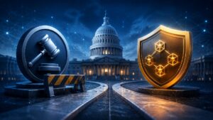 The CLARITY Act faces a 60-vote Senate hurdle as July House hearings test crypto market-structure momentum before recess.