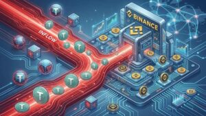 Massive net inflow of 47.3 million USDT into Binance in just one hour