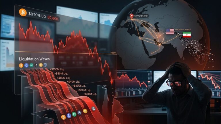 Bitcoin's fall below $63,000 on Friday, June 19, 2026, triggered liquidations of long positions.