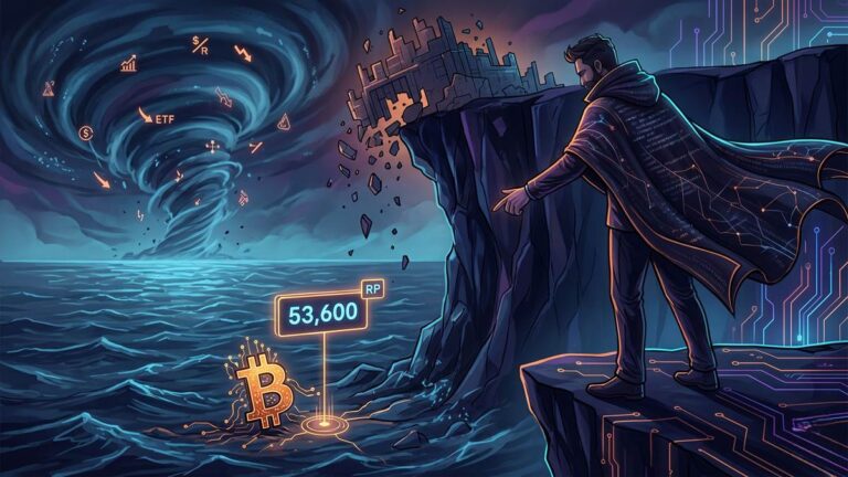 CryptoQuant reveals that Bitcoin demand suffered a weekly contraction of 652,000 BTC and estimates a possible technical floor at $53,600.