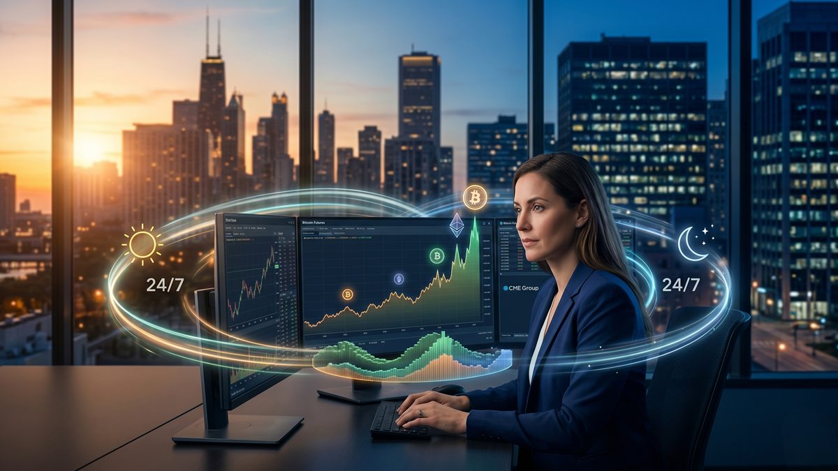 $50M in 72 Hours: CME Group’s 24/7 Crypto Futures Draw Strong Institutional Demand