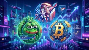BinanceLife, PEPE, and TRUMP show divergences between whale accumulation and profit taking.