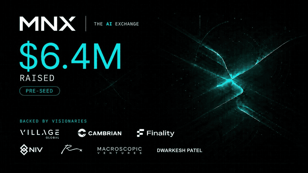 Decentralized Futures Platform MNX Raises $6.4M in Pre-Seed Round