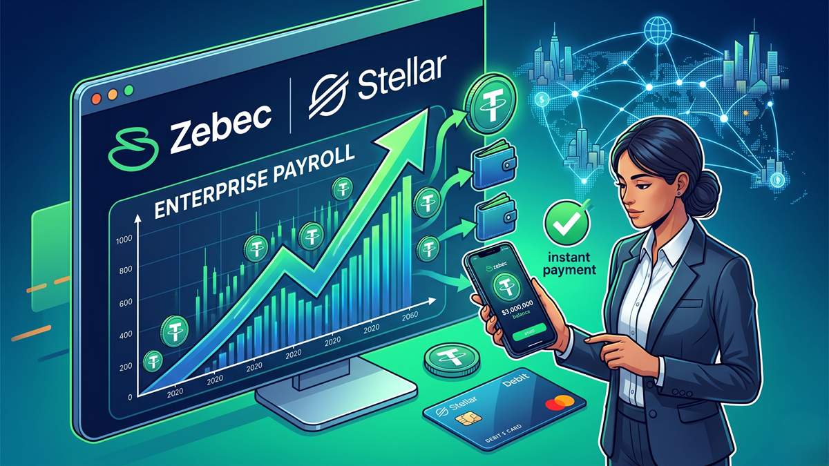 Zebec Launches Enterprise Payroll on Stellar, Enabling Instant Stablecoin Payments
