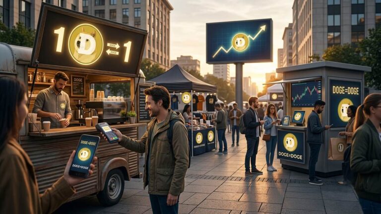 Timothy Stebbing, director of the Dogecoin Foundation, emphasizes that Dogecoin's usefulness in the real economy outweighs the relevance of its volatility.