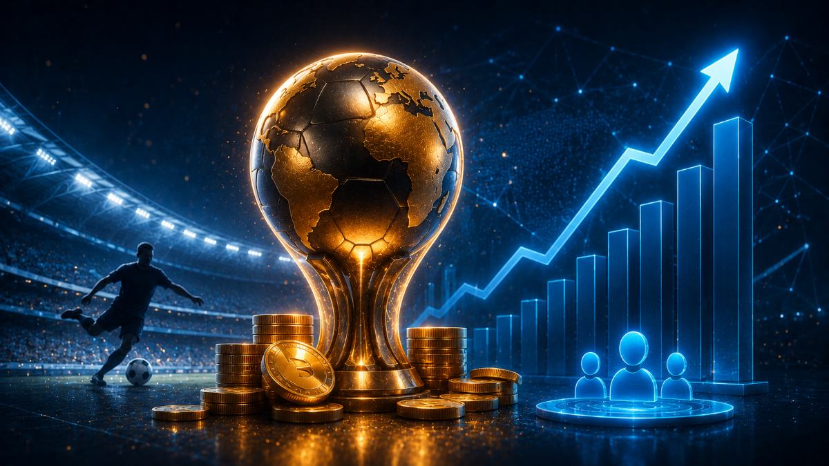 2026 World Cup prediction markets hit $20B in volume, drawing nearly 400,000 wallets as compliance risks remained limited.