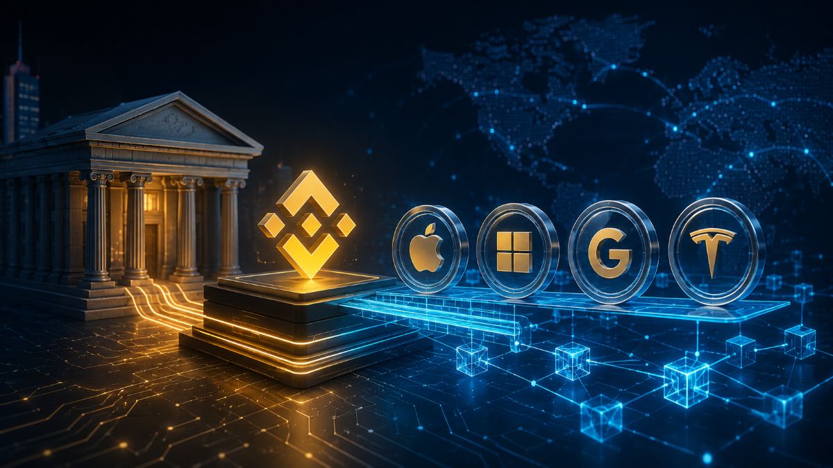 Binance says its TradFi stack now spans perps, direct stocks and bStocks, with tokenized equities gaining early traction.