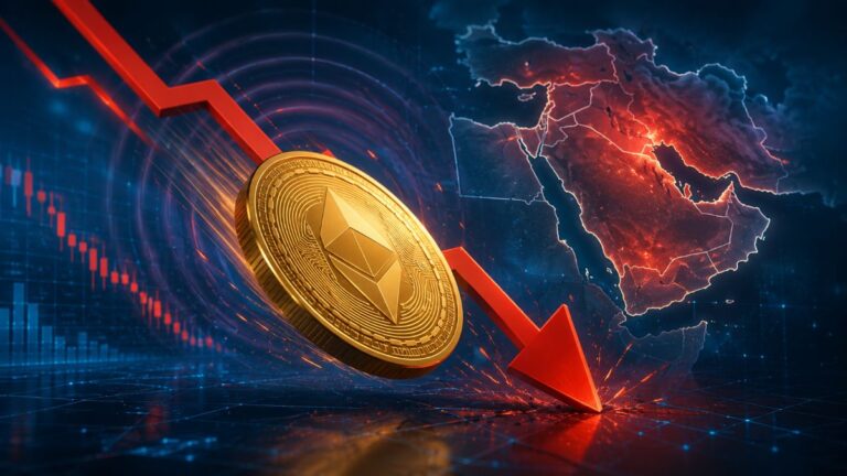Bitcoin steadied near $62.6K after Middle East tensions drove a downturn, long liquidations and mixed altcoin pressure.