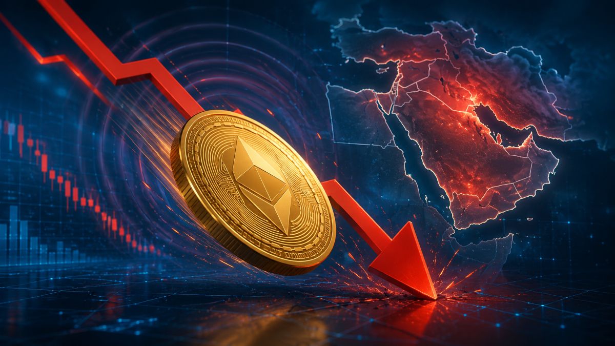 Bitcoin steadied near $62.6K after Middle East tensions drove a downturn, long liquidations and mixed altcoin pressure.