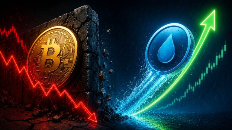 Bitcoin retreats from $67,000 as oil-driven inflation fears return, while RAIN gains 6% and broader altcoins face renewed selling pressure.