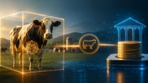 Brazil completes its first formal loan backed by tokenized dairy cows, linking livestock data to B3-registered credit.