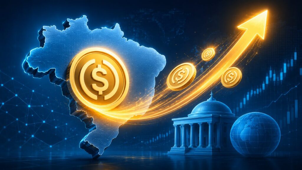 Brazil’s stablecoin market grows faster than traditional capital flows as the IMF calls for stronger oversight and tighter safeguards.