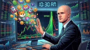 Coinbase CEO Brian Armstrong warns against speculative investing following the volatility of the memecoin BRIAN