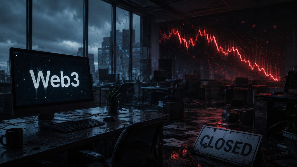 Web3 Project Shutdowns Surge in 2026 as Bear Market Pressure Deepens