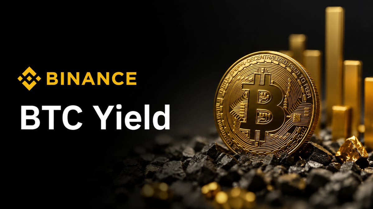 Binance Rolls Out New Bitcoin Yield Product to Help Holders Boost Returns Without Selling