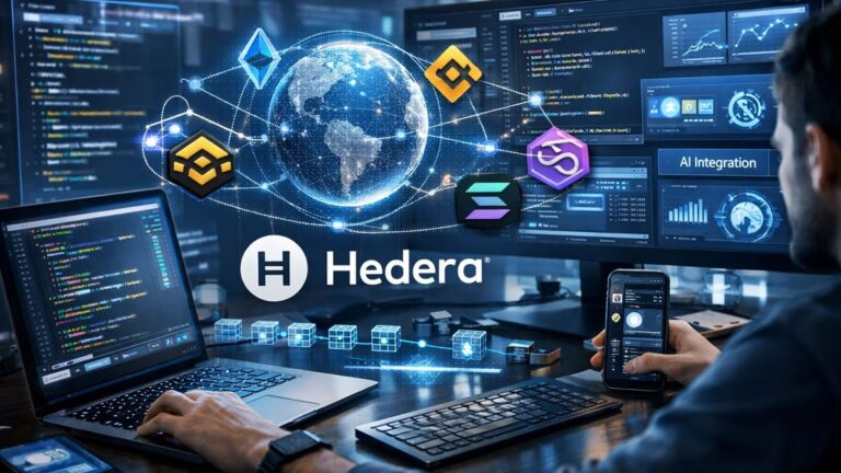 Scaffoldāhbar deploys multichain Hedera dapps in seconds with builtāin AI