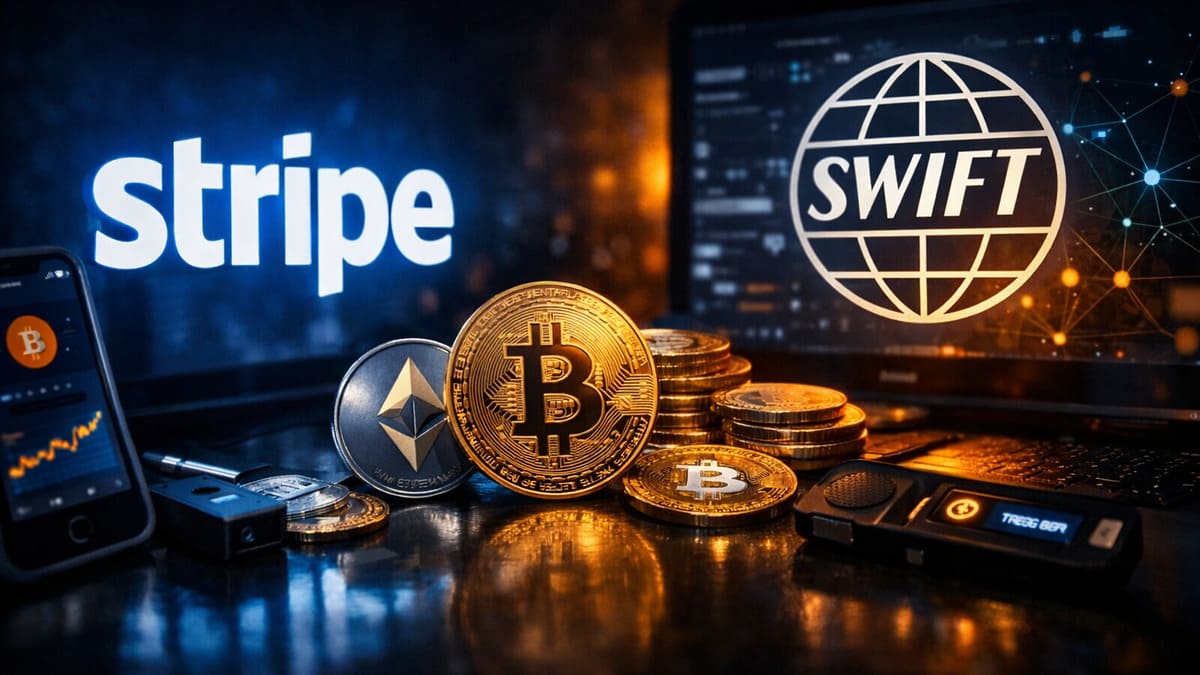 Stripe and Swift vie for next‑gen payments infrastructure