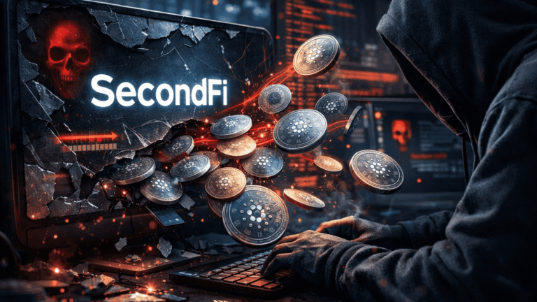SecondFi to Shutdown After $2.6M ADA Theft Exposes Critical Wallet Flaw