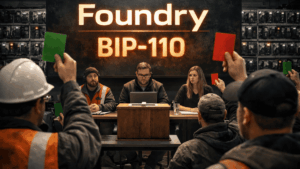 Foundry urges miners to support BIP‑110’s data‑limit proposal