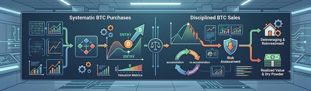 CryptoQuant warns that Strategy needs to define a systematic model for buying and selling Bitcoin.