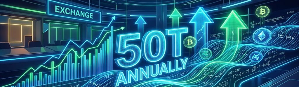 Perpetual futures have become the dominant trading product in crypto, processing an estimated $40 trillion to $50 trillion in annual volume across global markets.