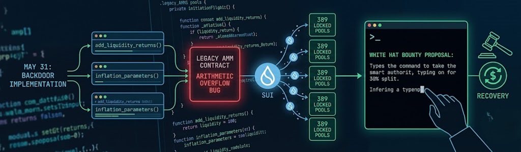The DEX BlueMove suffered a $500,000 exploit involving SUI tokens due to a vulnerability in its closed pools