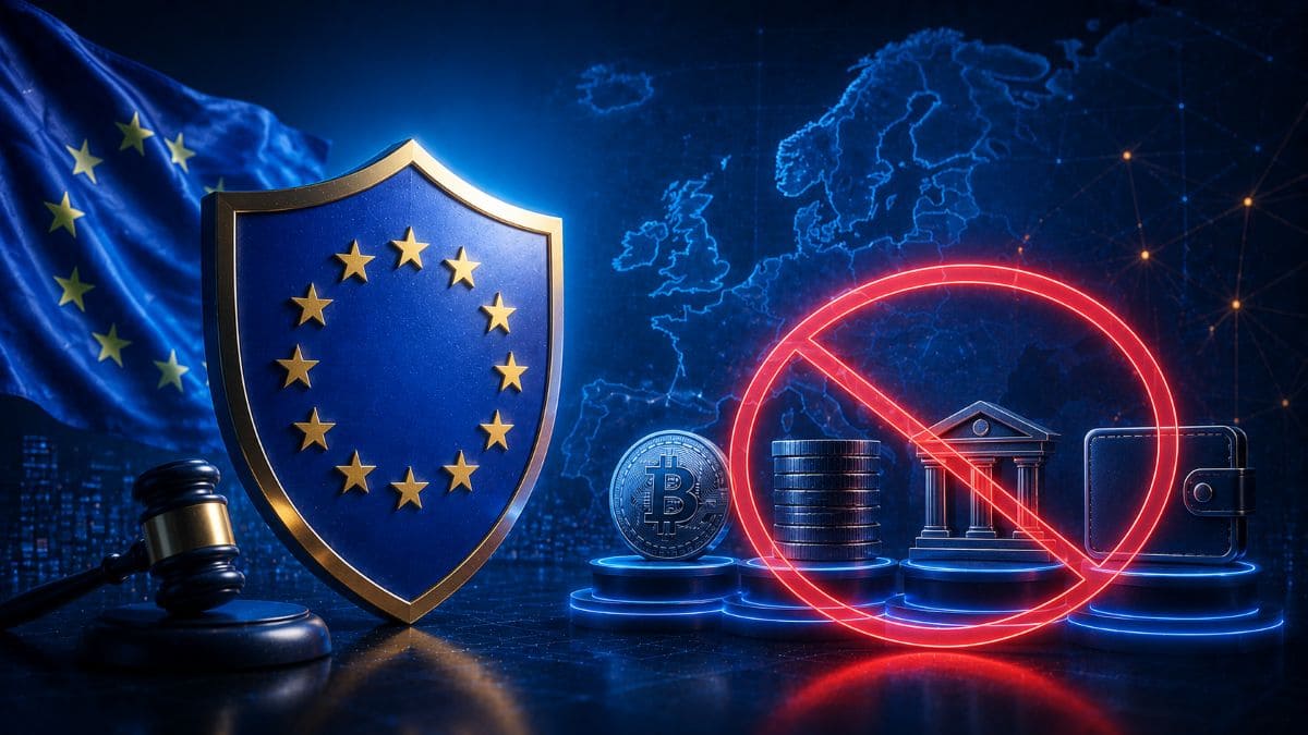 EU approves its 21st Russia sanctions package, banning transactions with 11 crypto operators and expanding restrictions across entire jurisdictions.