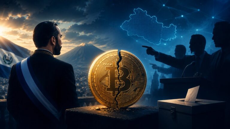 El Salvador’s 2027 election puts Bukele’s Bitcoin strategy under pressure as opposition candidates criticize its fiscal record.